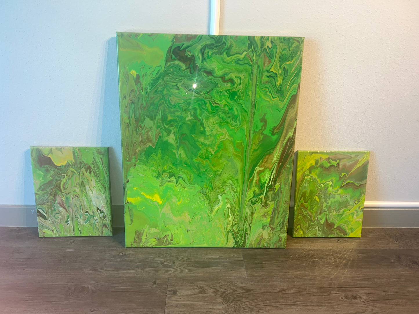 The Greens Original paintings (3 bundle deal)